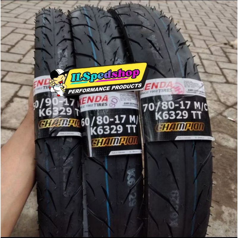 Ban Kenda Ring 17 Ukuran 50-90 / 60-80 / 70-80 Ban Luar Kenda Ukuran 50-90 / 60-80 / 70-80 / 80-90 /