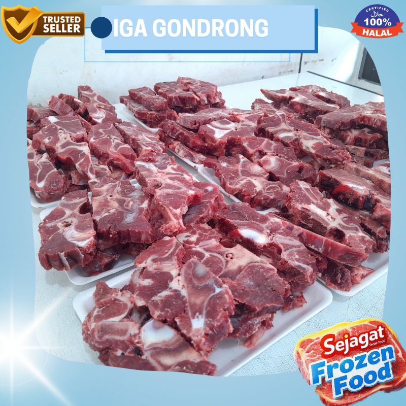

Iga Gondrong Super 500gr-1kg Sejagat Frozen