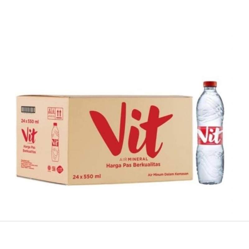 

Vit Air Mineral Botol 550 ml 1 dus isi 24