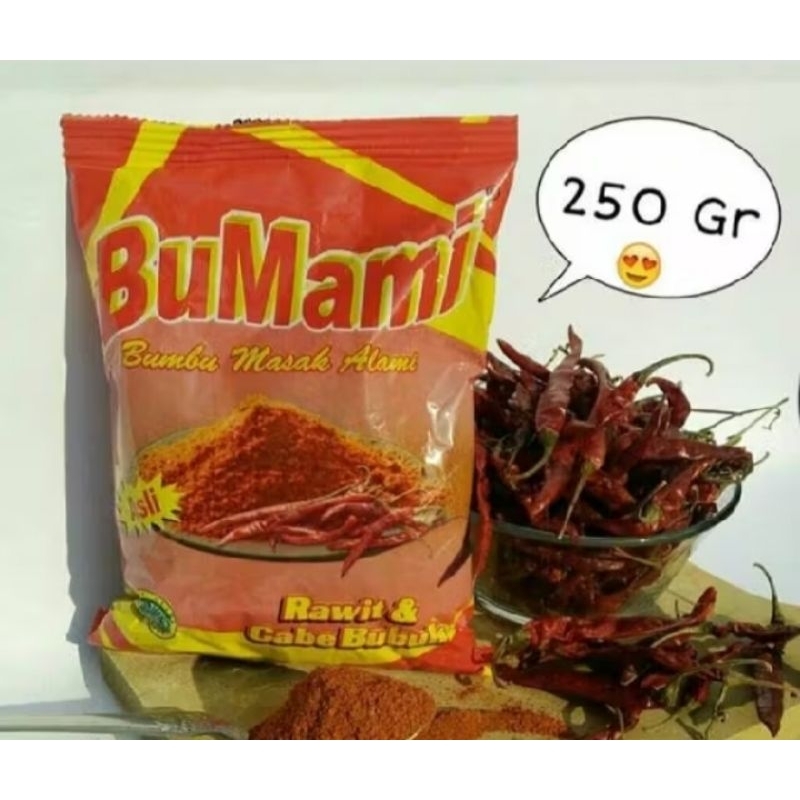 

BUMBU TABUR CABAI HALUS/GILING 250gr EXTRA PEDAS