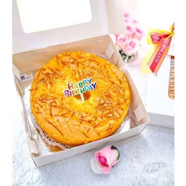 

Cheesy Chiffon Cake by POPPIN Kue Sifon Keju Enak Sponge Cake Keju
