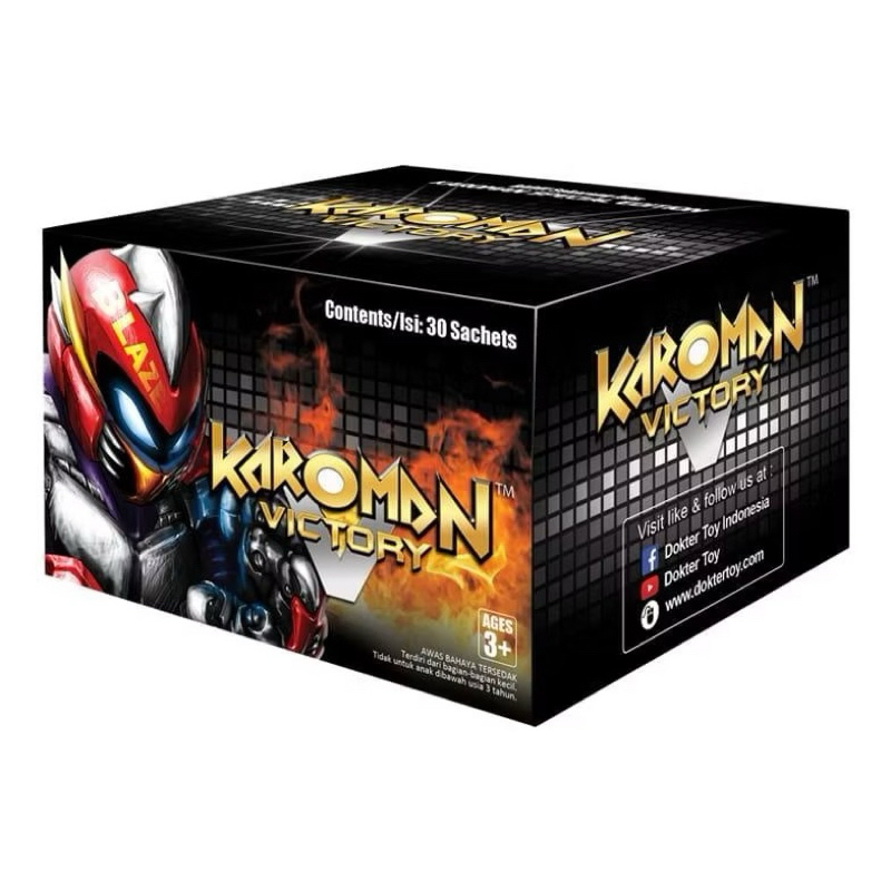 1 Box Puzzle 3D Karoman Immortal 7 Isi 30 Sachet