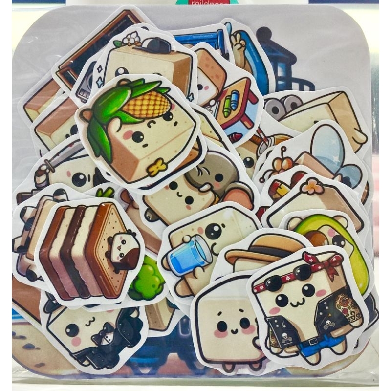 

STICKER DECO LUCU TOFUU / TAHU