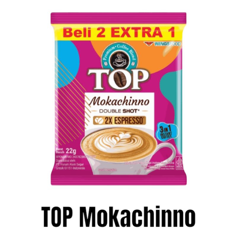 

Kopi Top Coffee Mokachinno 1 Renteng