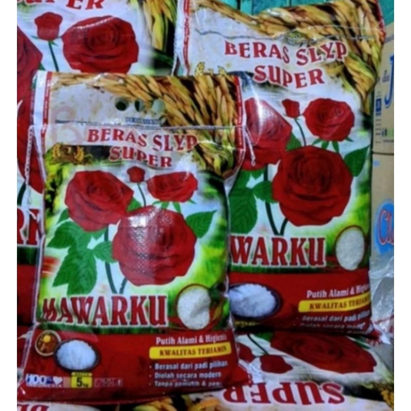 

Beras 10kg Cap Mawar BERAS Medium Desa