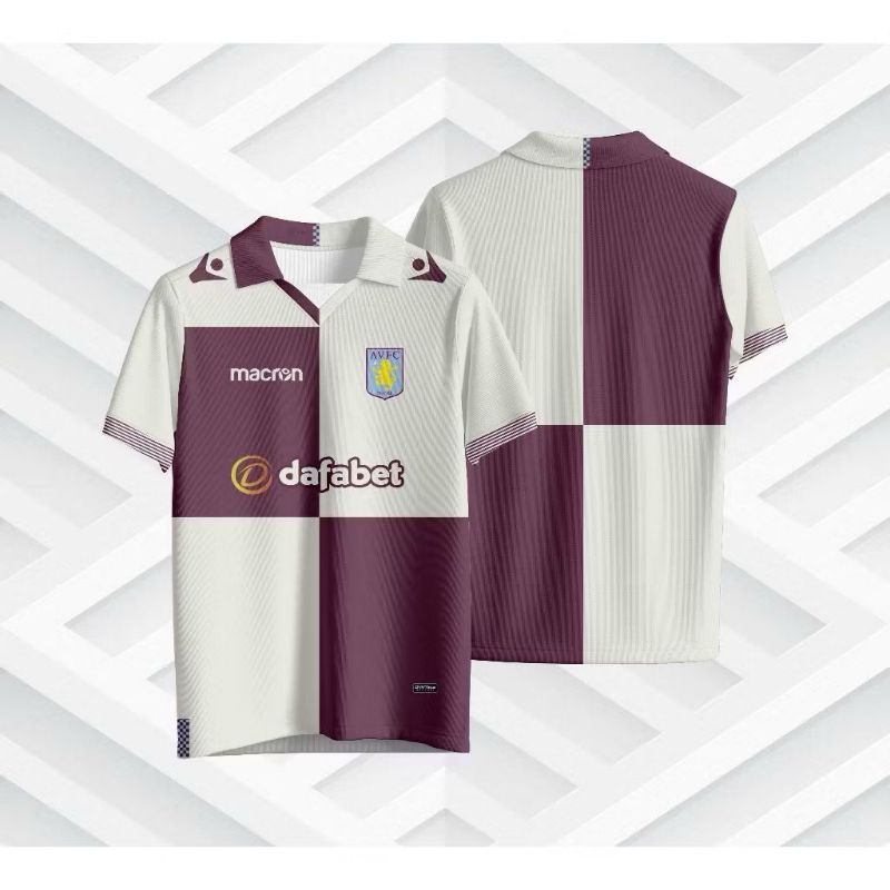 JERSEY RETRO ASTON VILLA. KAOS CASUAL