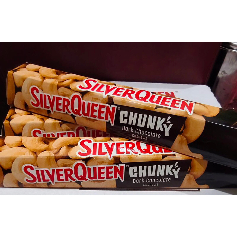 

Coklat Silverqueen Chunky Bar Dark Chocolate 85 gr