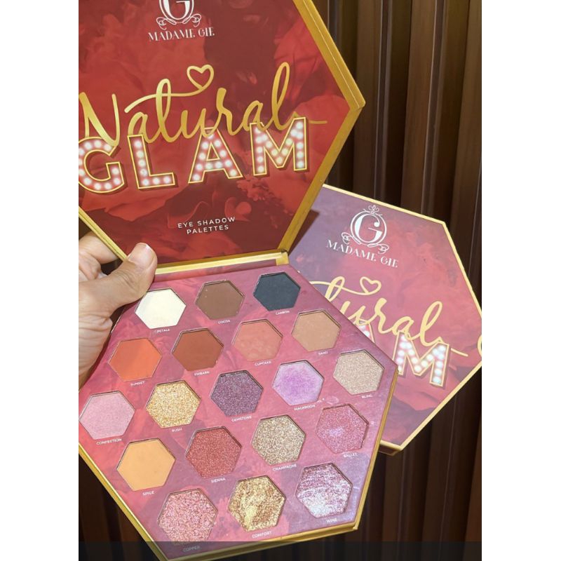 Eyeshadow madam gie Natural Glam satuan 40rb banyak shade