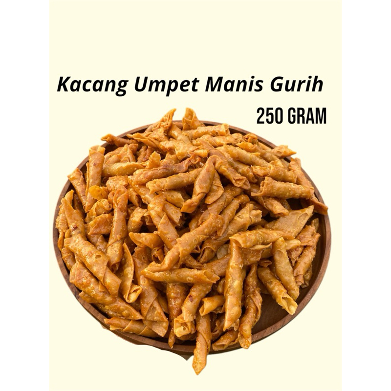 

KACANG UMPET / KACANG SEMBUNYI Manis Gurih 250 Gram