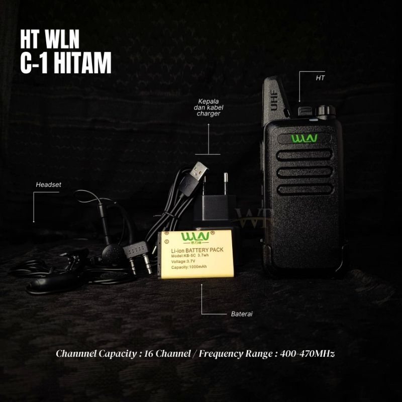 HT WLN / HT BAOFENG / ALAT KOMUNIKASI