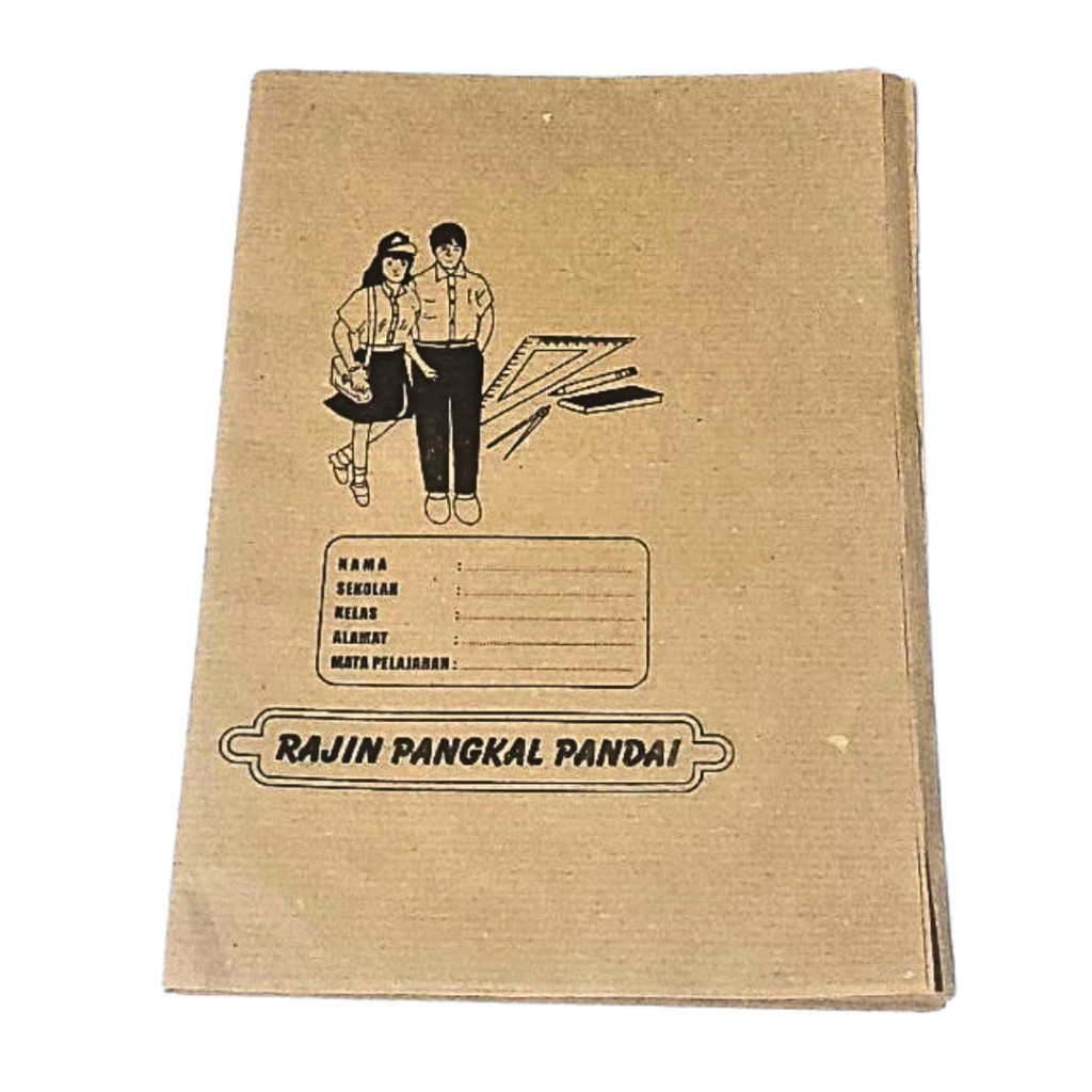 Sampul Buku Coklat  Kwarto / 1 Pack Sampul Buku Coklat /Sampul Coklat / sampul potong / sampul cokla