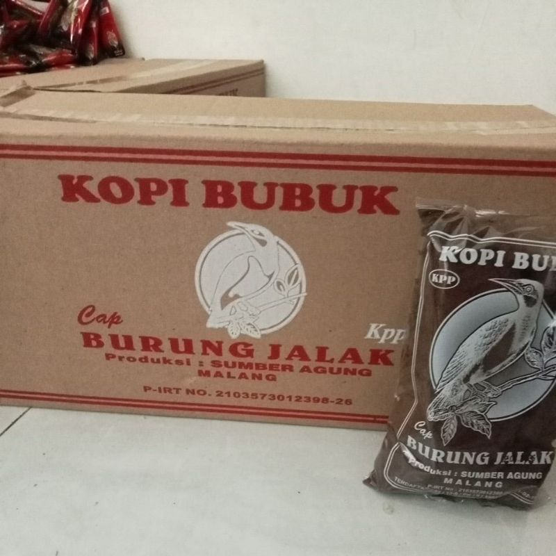 

Kopi Bubuk Cap Jalak / Asli Malang 1 Dus