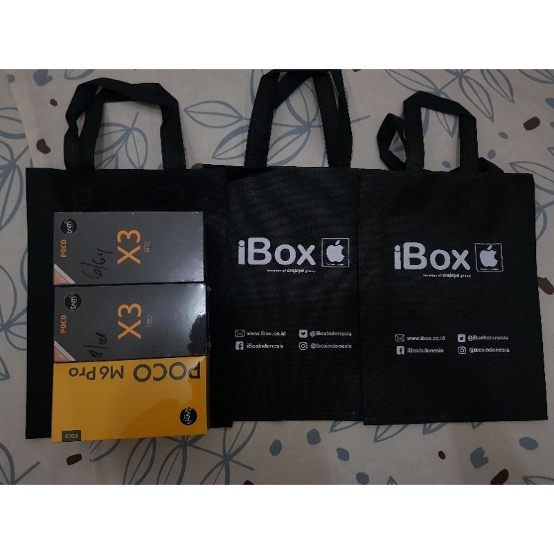 

Paperbag IBOX premium Black / Shoping Bag 26x12x34