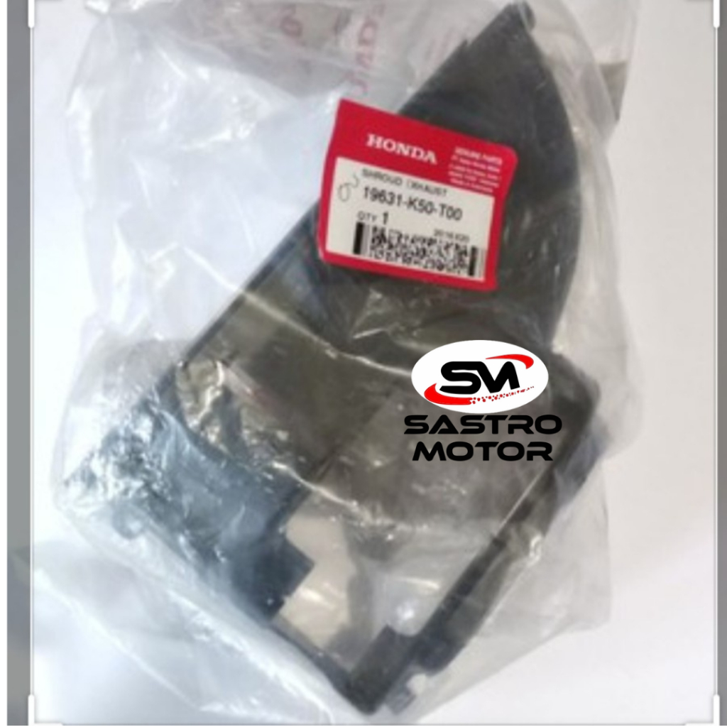 TUTUP MESIN BAWAH BEAT POP SHROUD EXHAUST 19631-K50-T00