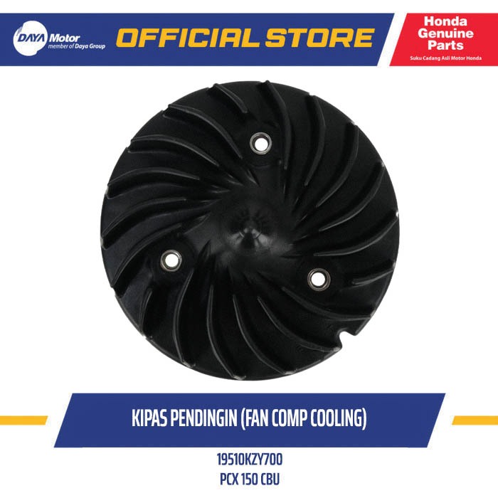 19510KZY700 - Kipas Radiator Pendingin Motor (Fan Comp Cooling) - HONDA PCX 150 CBU (19510-KZY-700)