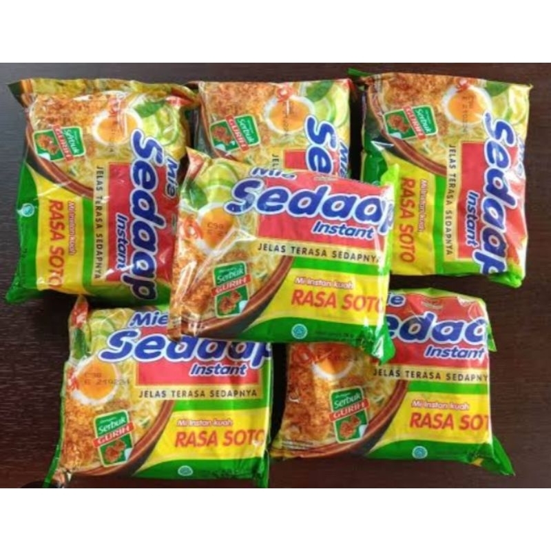 

Mie Sedap Soto dapat 5