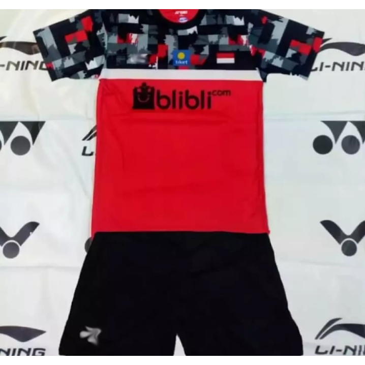 stelan badminton anak Y148 - baju badminton anak -  baju dan celana badminton