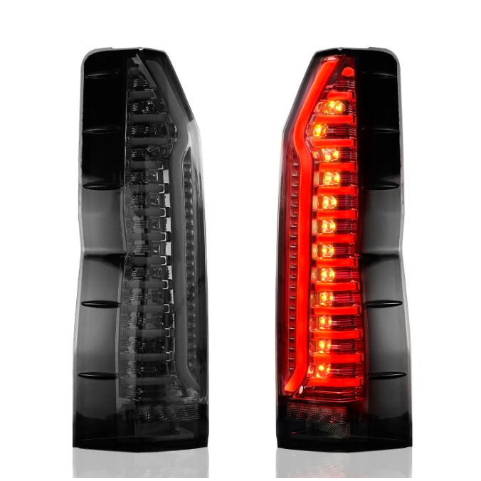 Archaic New Design Led Light for Toyota Hiace 2020 Taillight With Sequential Truning Signal Plug and