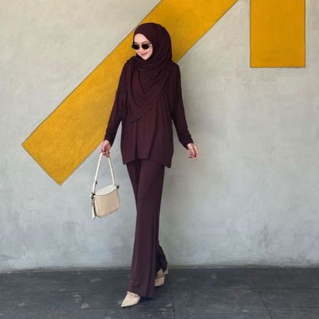 Serina set knit wanita terbaru | setelan knit cutbray | setelan knit murah