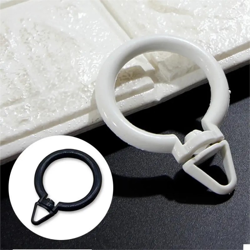 50pcs Cincin Gorden Gorden Ring Hordeng Ring Ring Bulat Hordeng