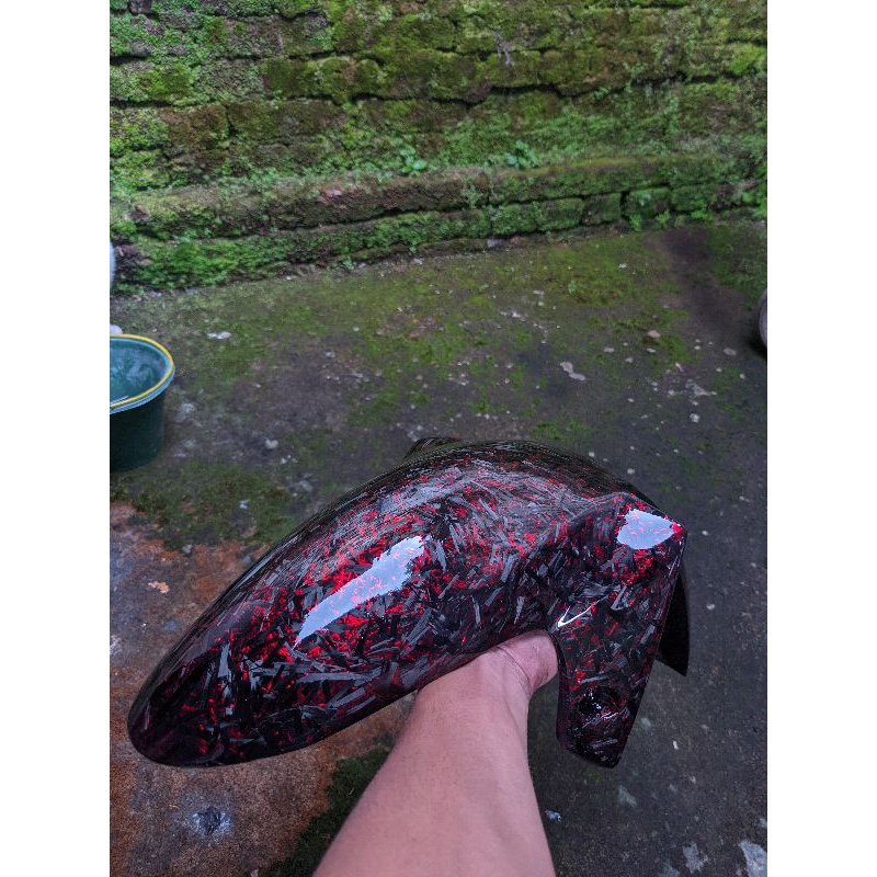 slebor depan r15 carbon forged