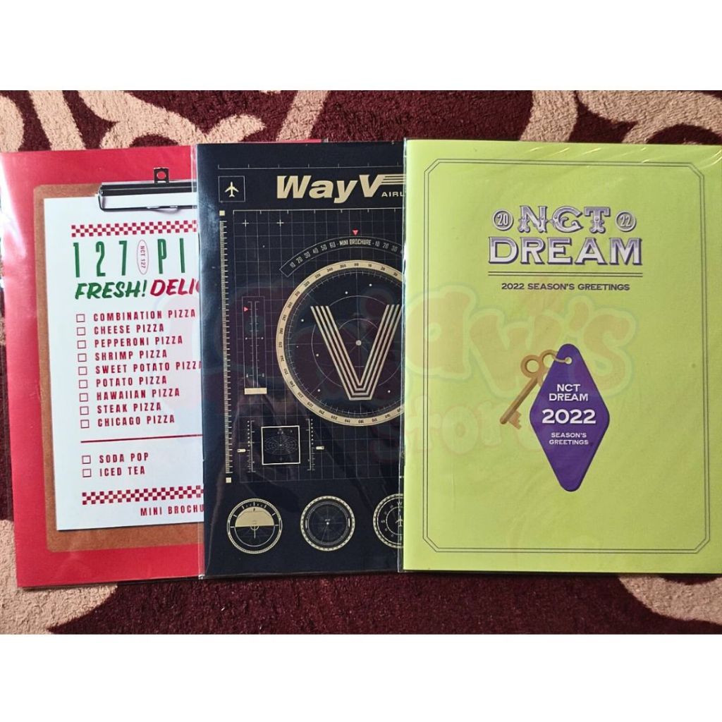 

(official) Mini Brochure Season Greeting 2022 NCT Dream WayV NCT 127