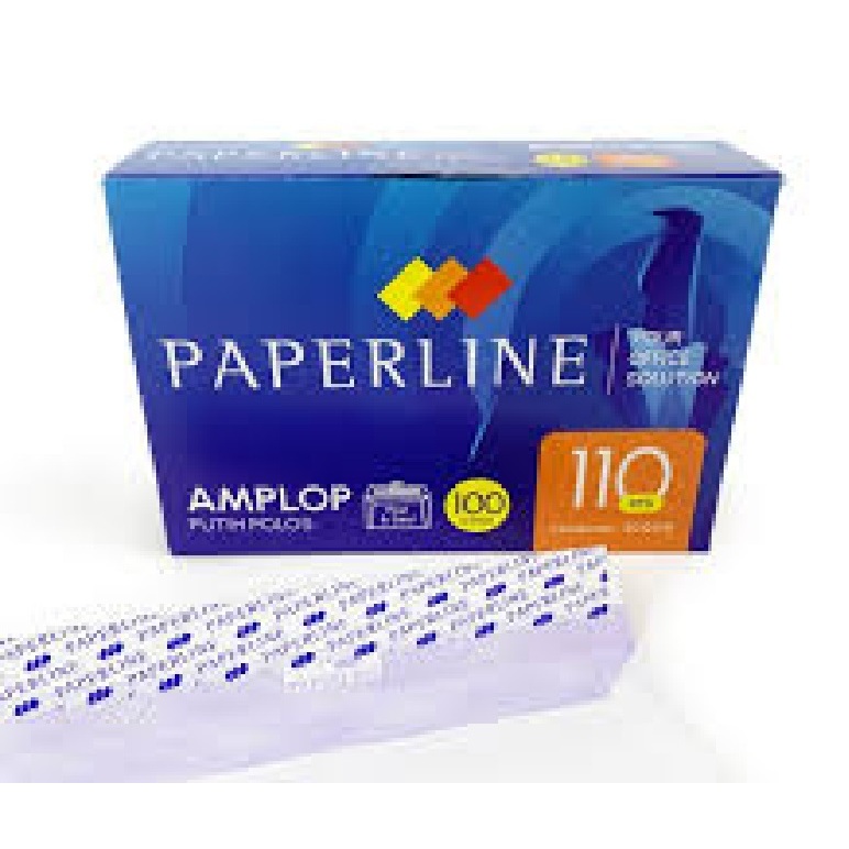 

Amplop Putih Polos Ukuran 114x162mm 110PPS PAPERLINE