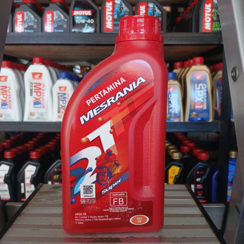 OLI MESIN MESRAN 2T SUPER 1LITER OLI SAMPING MESRAN