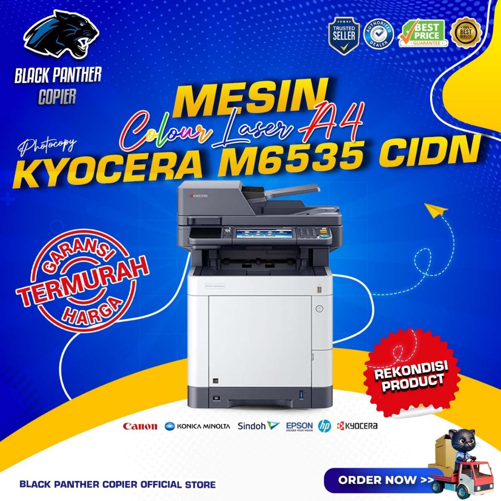 MESIN PRINTER WARNA KYOCERAA M6535 M6630 / MESIN FOTOCOPY WARNA KYOCERA / MESIN FOTOKOPI