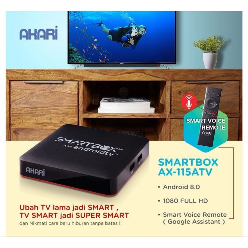 Android smart box akari ax 115