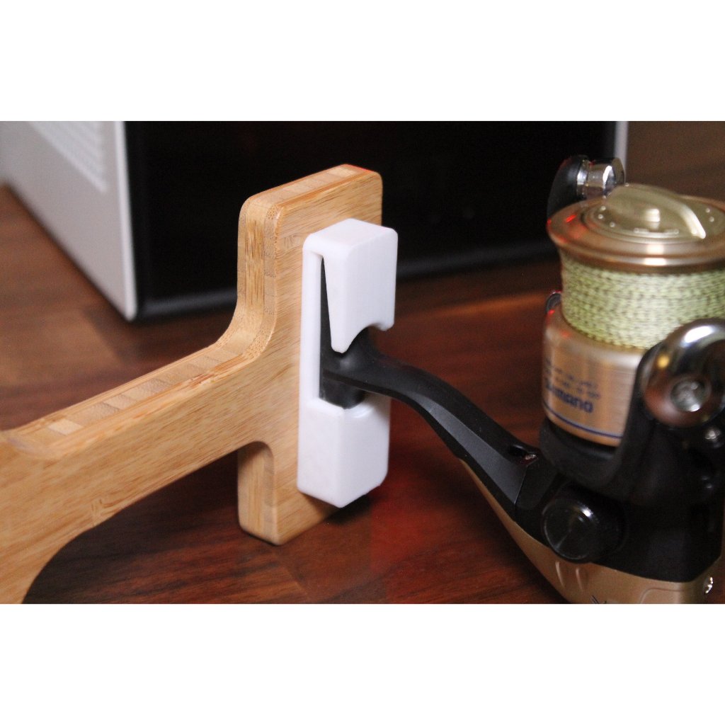 Wall mount Fishing Reel Dudukan Reel Alat Pancing di Dinding - J3D