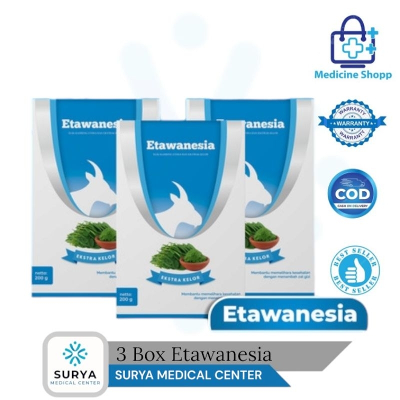 

3 BOX ＥＴＡＷＡＮＥＳＩＡ - Susu Kambing Etawa Efektif Redakan Nyeri Sendi Tulang dan Rematik