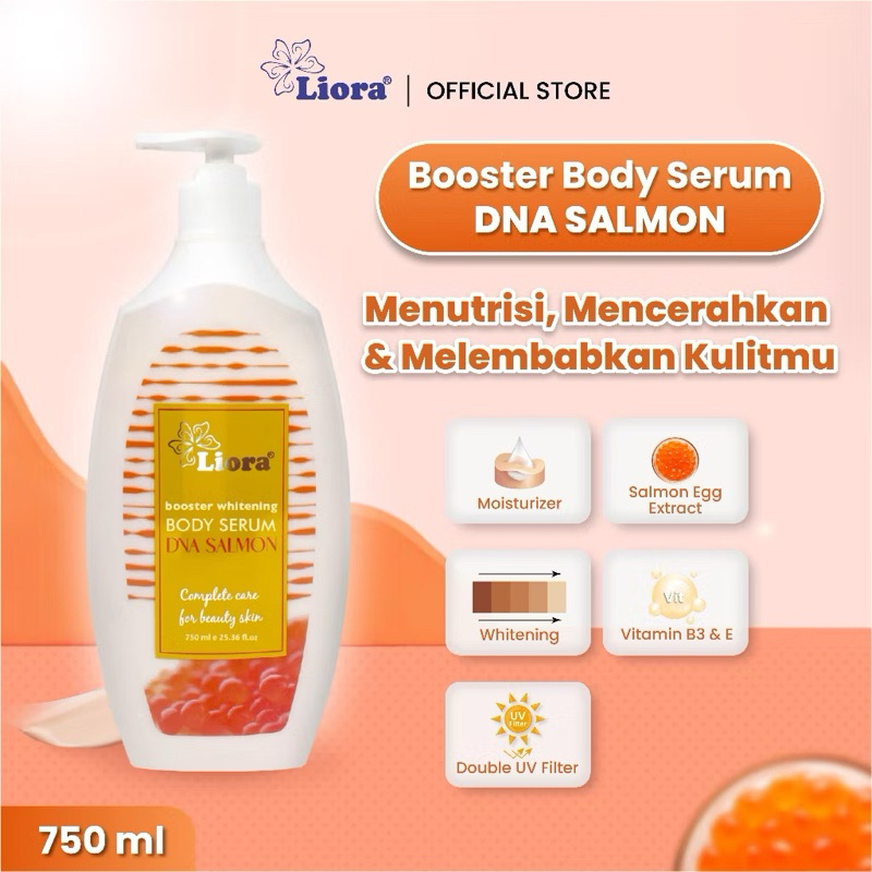 Liora Booster Whitening Body Serum - DNA Salmon