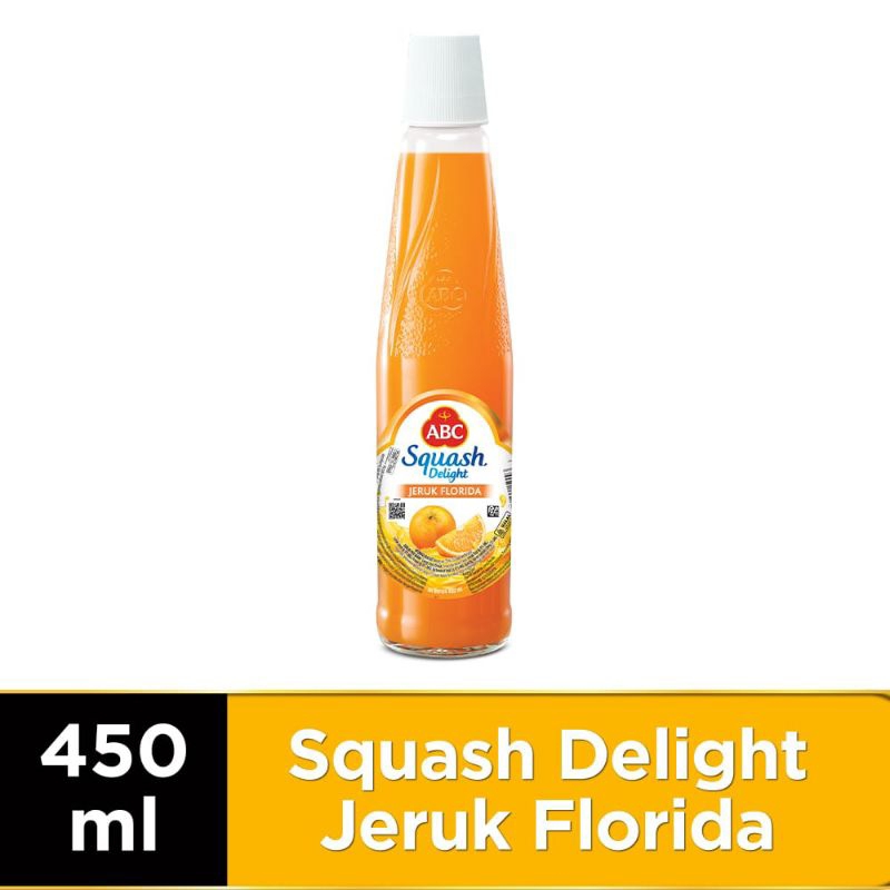 

ABC Sirup squash delight jeruk Florida 450 ml