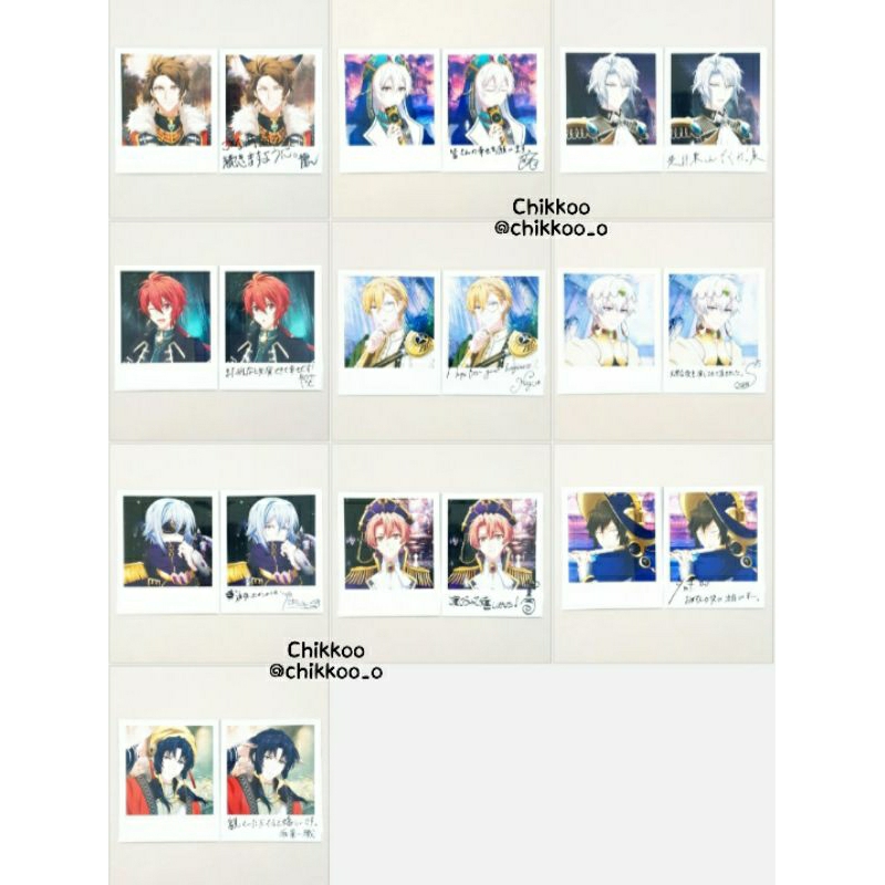 [SET] Idolish7 Stargazing Observer Bromide Big Card