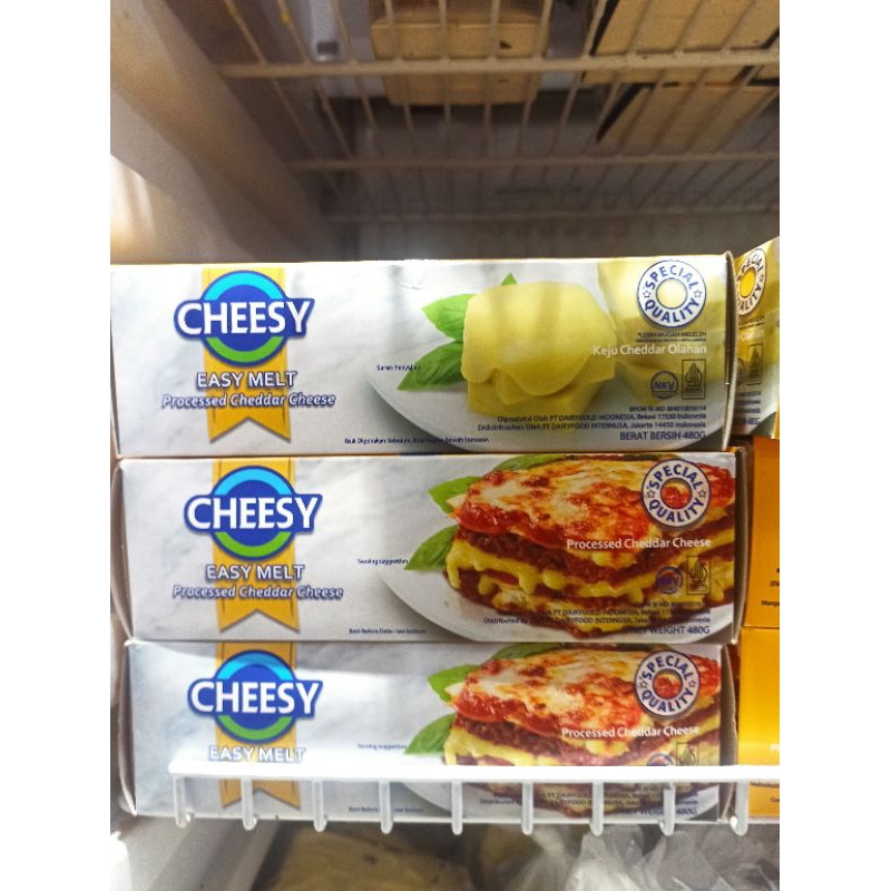 

Cheesy Easy Melt 480gr / Keju cheddar olahan