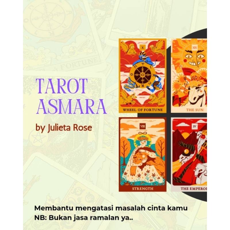 TAROT READING ASMARA, BACA TAROT ASMARA PERCINTAAN JODOH 5 KARTU