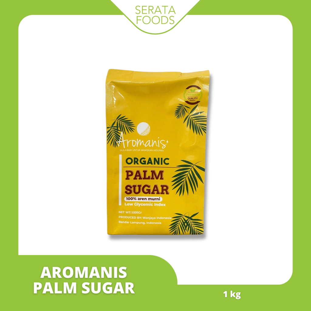 

Aromanis Organic Palm Sugar 1 kg / Gula Aren Organik 1 kg