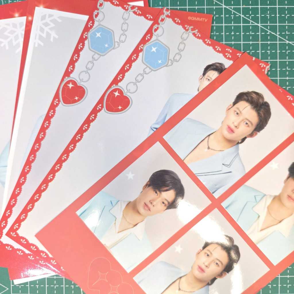 [READY] SHARING MINI PHOTO SET OSAKA CHRISTMAS EDITION POND PHUWIN GMMTV OFFICIAL POSTCARD