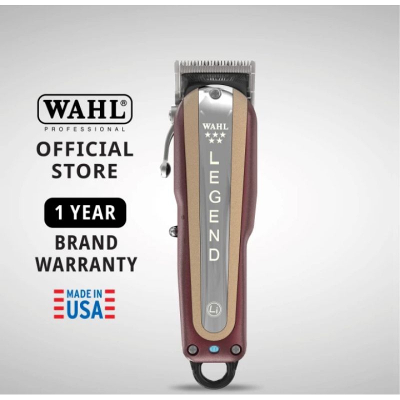 Wahl Legend Cordless Hair Clipper -Alat Cukur Rambut, Pemangkas