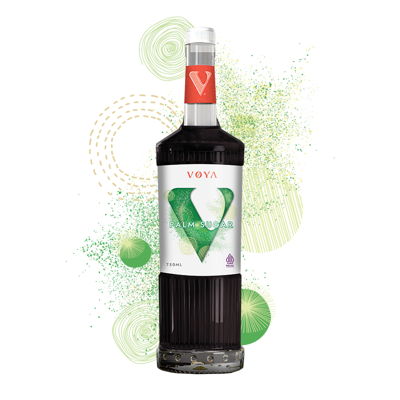 

VOYA Premium Palm Sugar Syrup 750 ML (Sirup Premium Rasa Roasted Gula Aren)