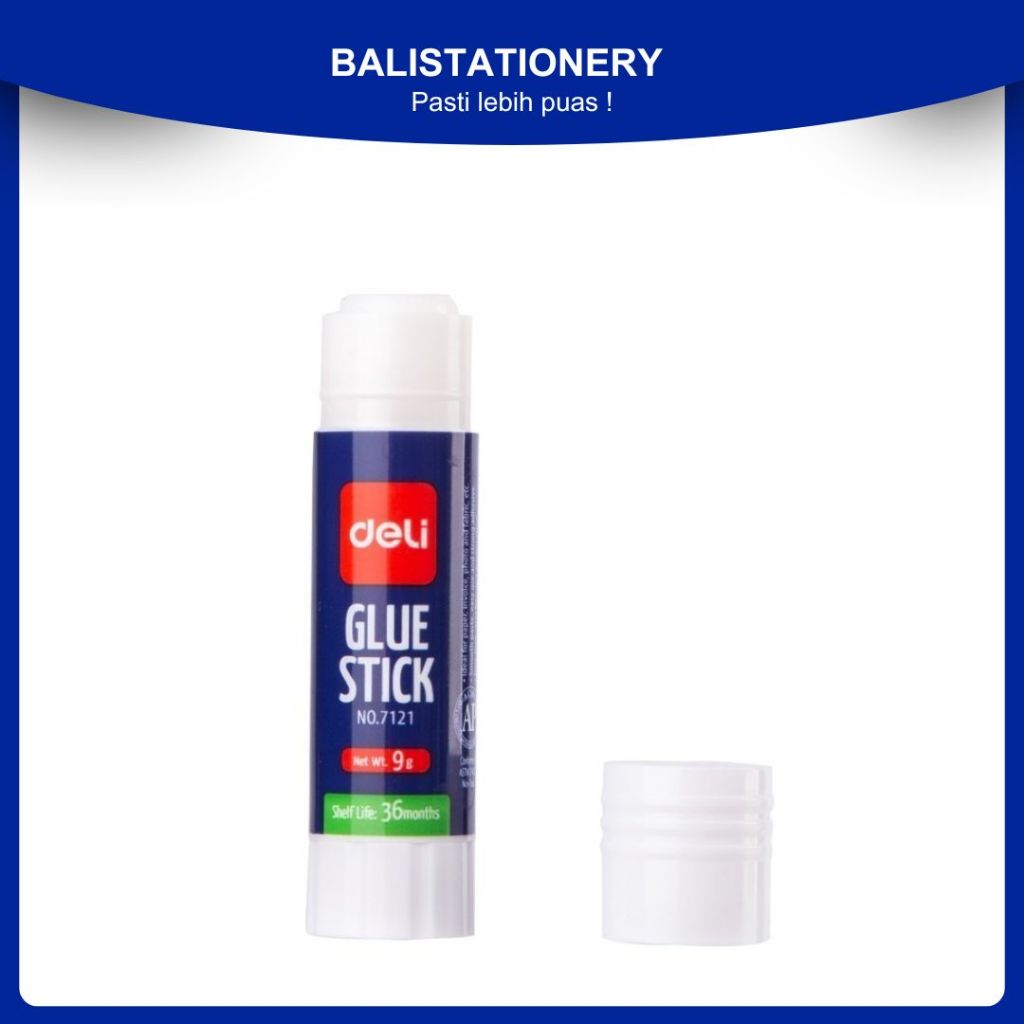 

Lem Stick Deli E7121 - Glue Stick Kuat Serbaguna untuk Kertas dan Kerajinan 9gr Warna Putih