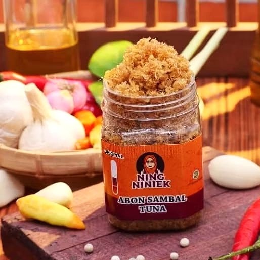 

ABON SAMBAL TUNA NING NINIEK / ABON SAMBEL TUNA KHAS SURABAYA 70 GR