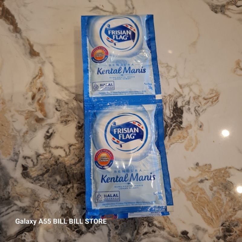 

Susu Kental Manis Sachet Frisian Flag Rencengan 38grm x 6
