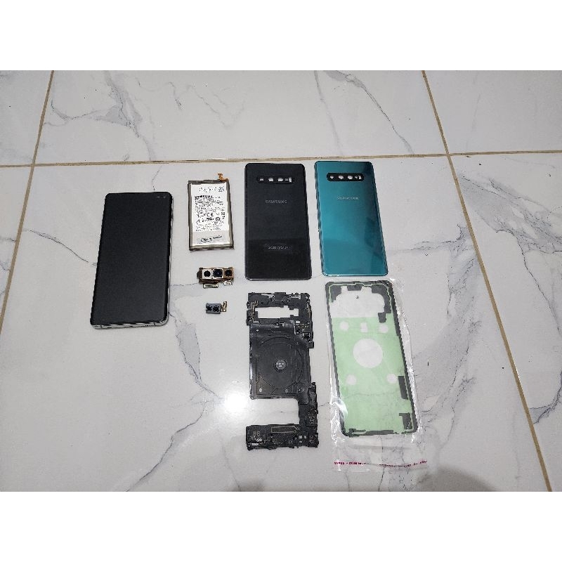 LCD Samsung S10 Plus copotan oroginal dan borongan lainnya nominus