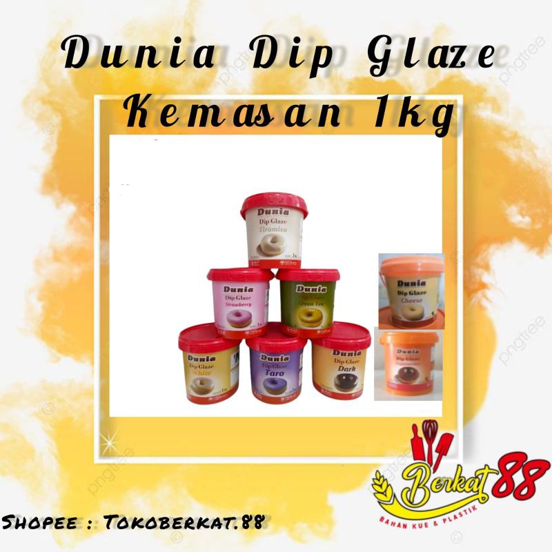 

DUNIA DIP GLAZE KEMASAN 1KG