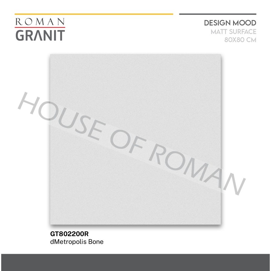 ROMAN GRANIT dMetropolis Bone 80x80 GT802200R ROMAN GRANIT
