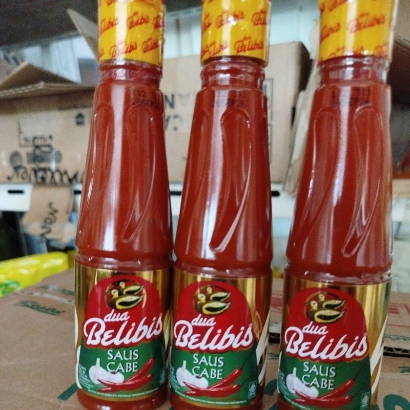 

saos cabe belibis botol 135 ml