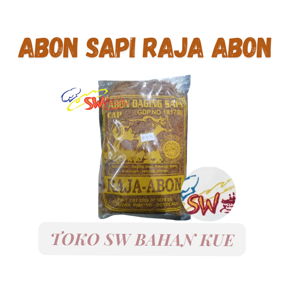 

ABON SAPI RAJA ABON 1 KG