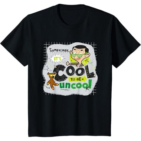 Kaos Movie Mr bean  'Cool to be Uncool' T-Shirt